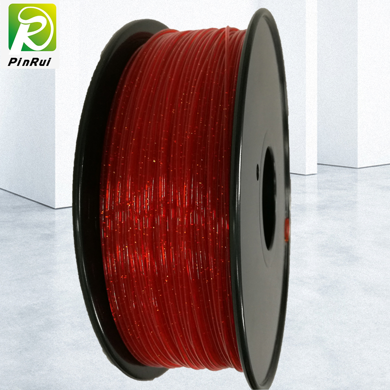 Pinrui Drukarka 3D 1.75mm Pla Shining Nicling Glitter Filkament do drukarki 3D
