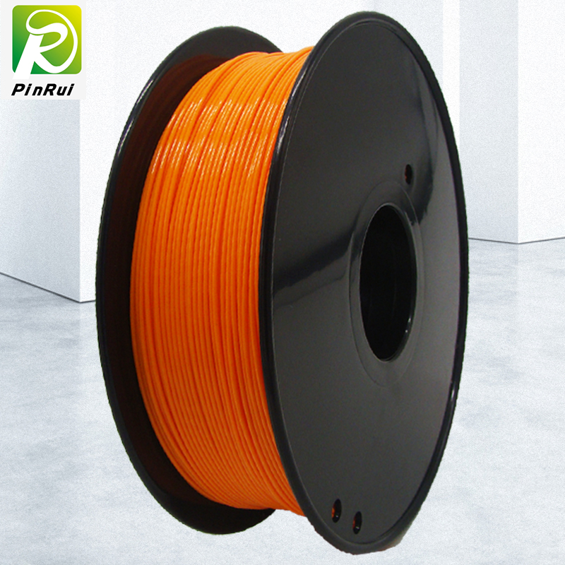 Pinrui Wysokiej jakości 1 kg 3D PLA drukarki włókien pomarańczowy kolor