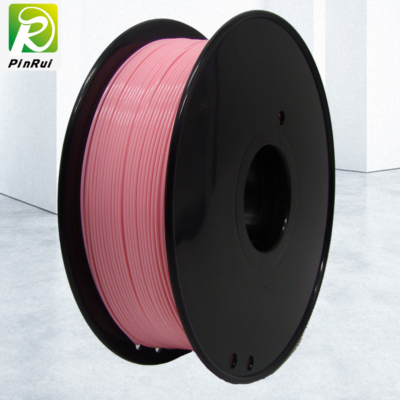 Pinrui Wysokiej jakości 1 kg 3D PLA drukarki włókno różowy kolor 9284c